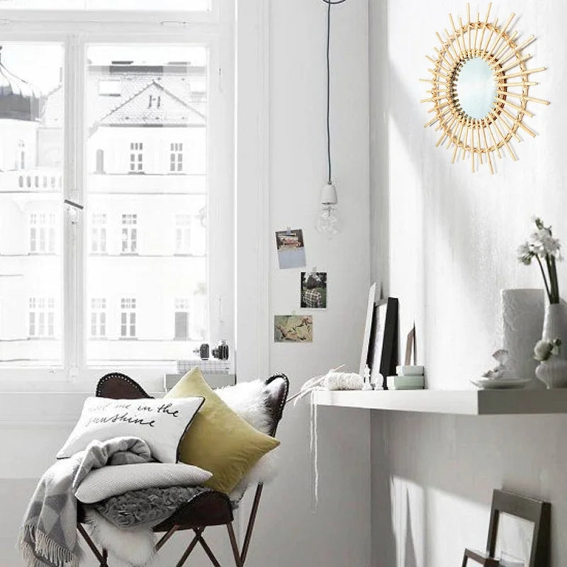 Miroir Rotin Tête de Lit | HALO