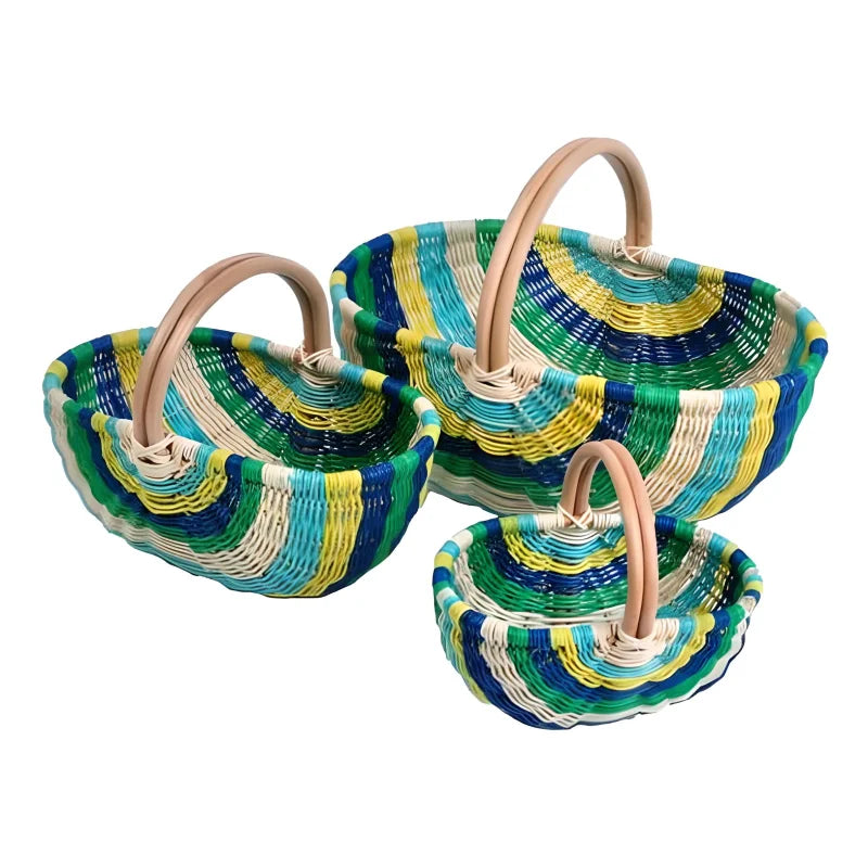 Panier Design en Rotin