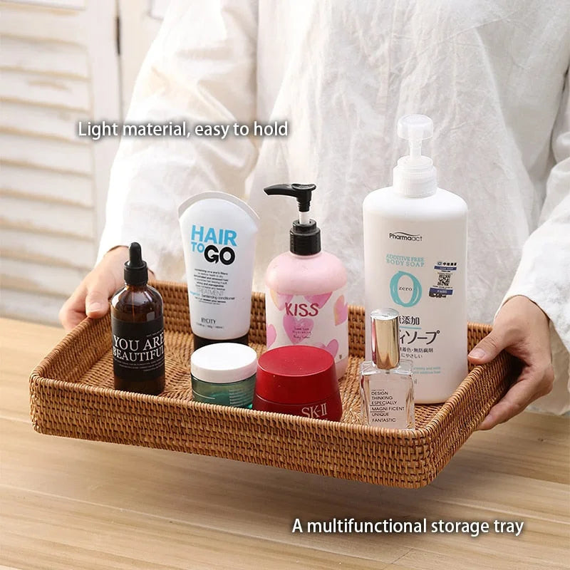 Panier en Rotin Rectangulaire