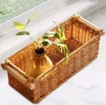 Panier de Rangement en Rotin