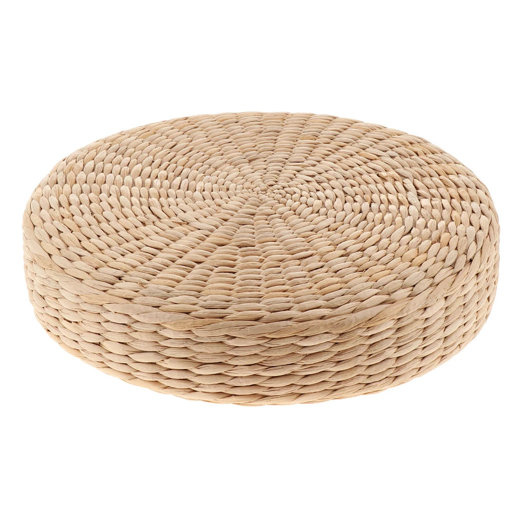 Pouf en Rotin Plat | SOLEIL