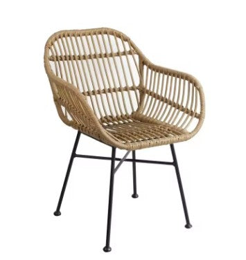 Fauteuil rotin sympa