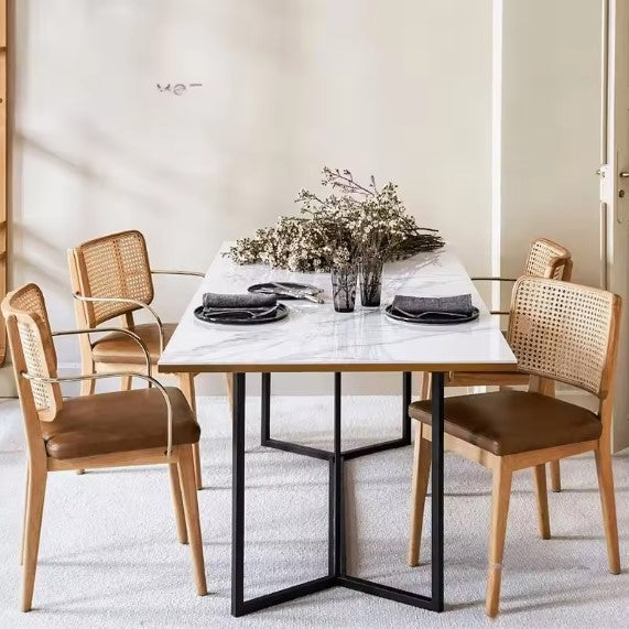 Fauteuil en rotin pour salle à manger