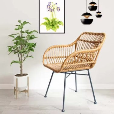 Fauteuil rotin sympa