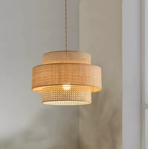 Suspension rotin classe