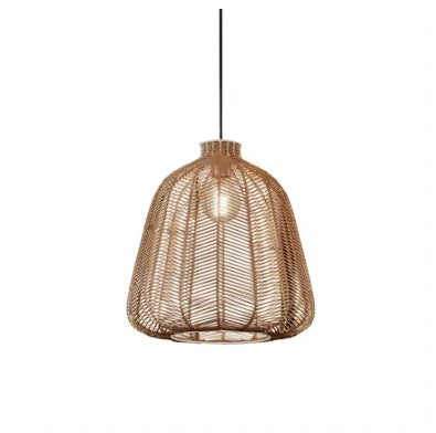 Suspension Rotin Lanterne