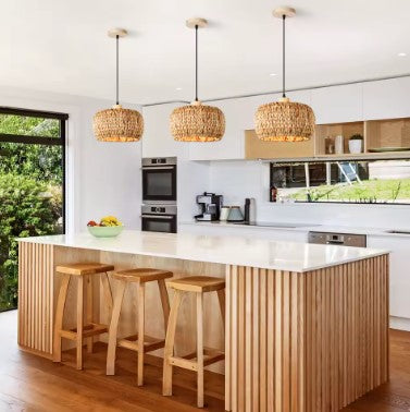 Suspension Bambou Tressée