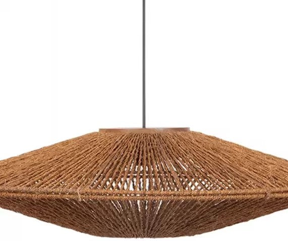 Suspension rotin style ovni