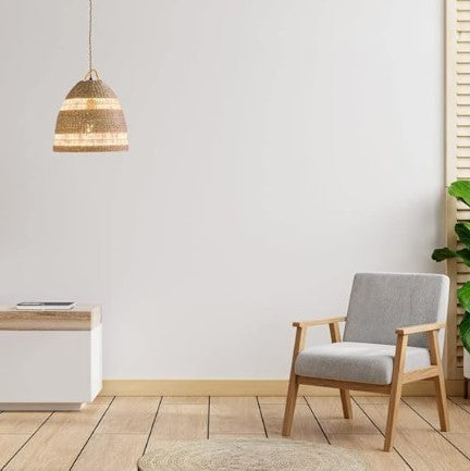 Suspension osier bohème