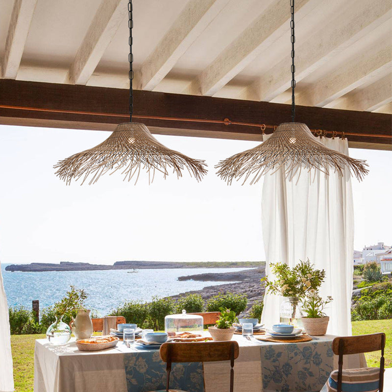 Suspension Rotin Terrasse | ST TROPEZ