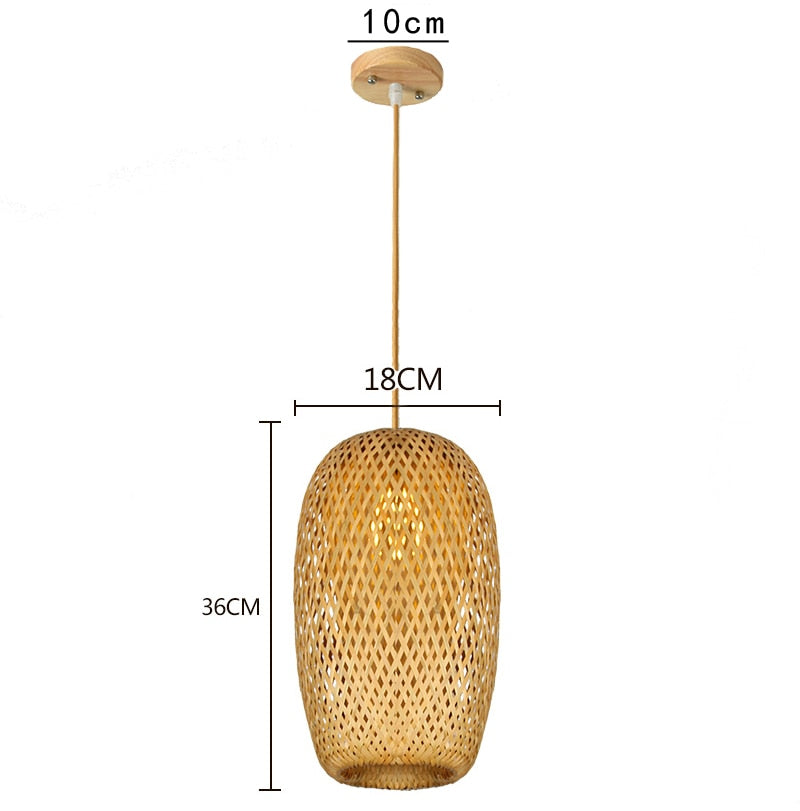 Suspension Bambou Cuisine