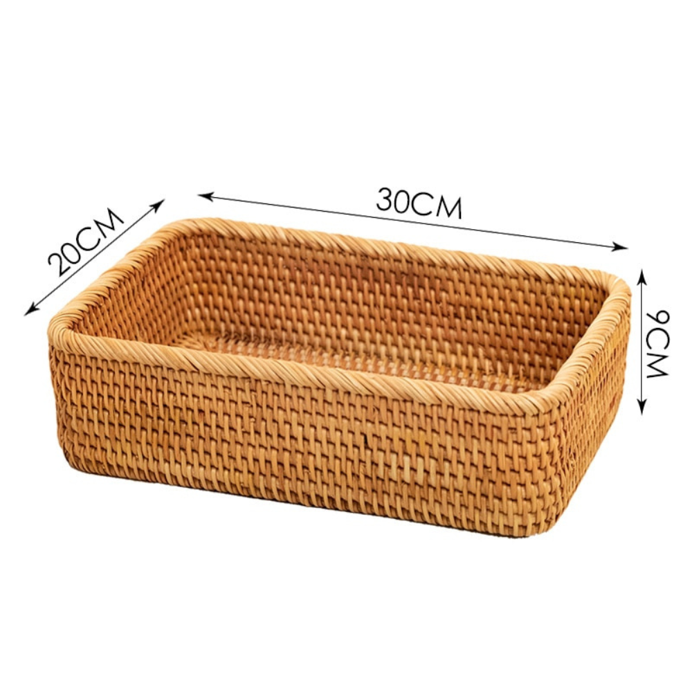Panier en Rotin Rectangulaire