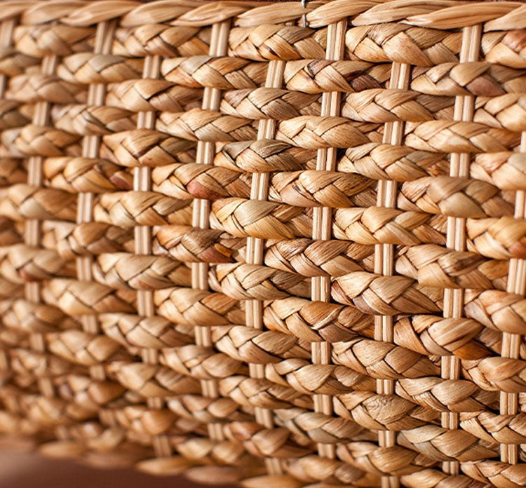 rotin table basse tisse