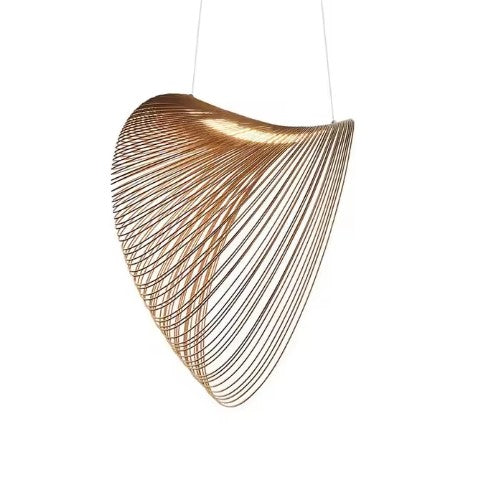 Suspension rotin design moderne