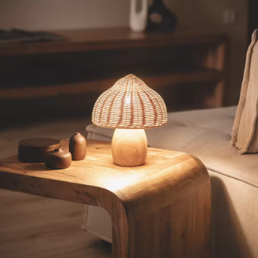 Lampe de Chevet Champignon