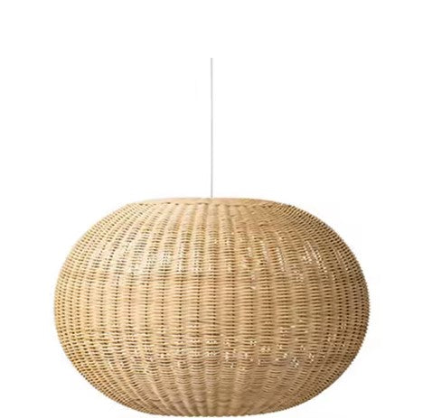 Suspension rotin boule