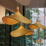 Suspension Rotin Chapeau | CHAPEAU D'OR