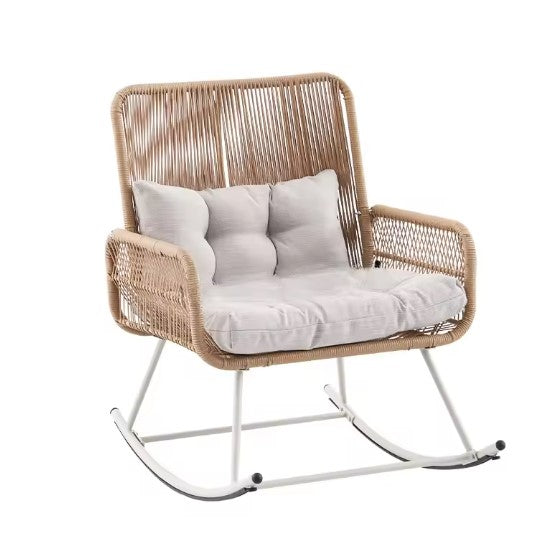 Fauteuil en rotin pour balcon