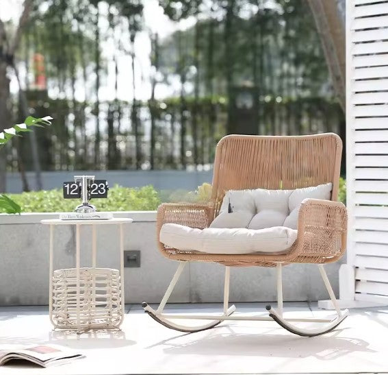Fauteuil en rotin pour balcon