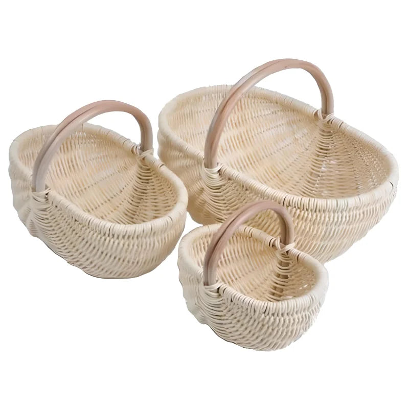 Nantucket Bicycle Basket Co. Panier en Forme de D pour Adulte, Blanc Nantucket Bicycle Basket Co. Panier en Forme de D pour Adulte, Blanc