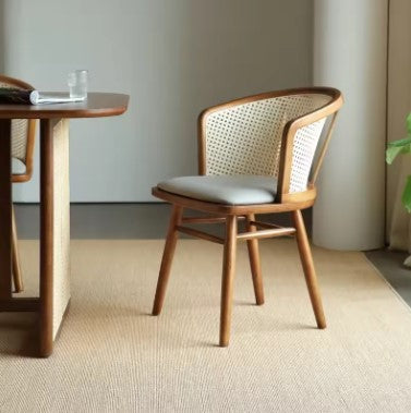 Fauteuil rotin chic