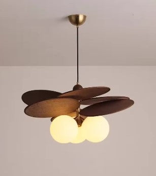 Suspension en rotin stylée et élégante