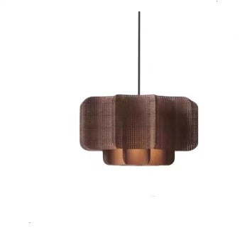 Suspension en rotin très originale