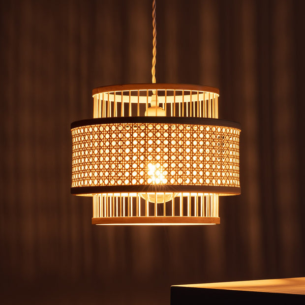 Suspension Rotin Design | LUMINATURE